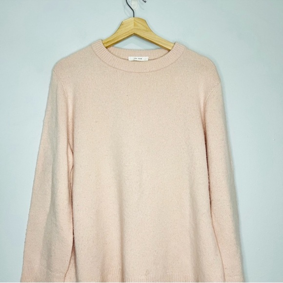 The Row Pink Soft Cashmere Round Neck Sweater Large - Picture 4 of 6